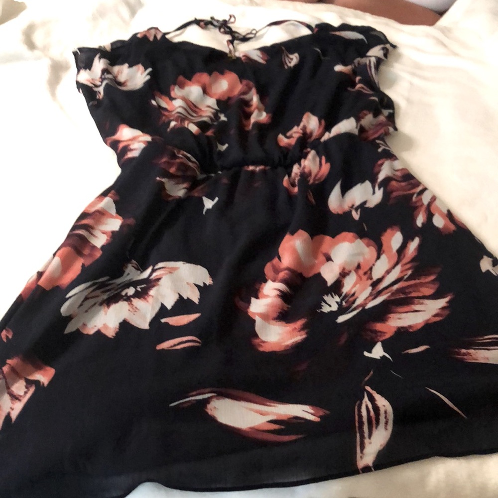 THE LIMITED midnight blue dress
